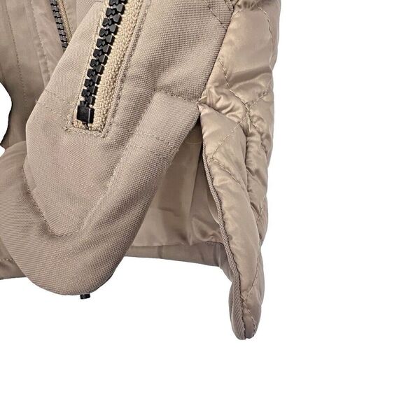 Martha Stewart vest cream jacket cozy womens casual front pockets size M - Picture 7 of 11